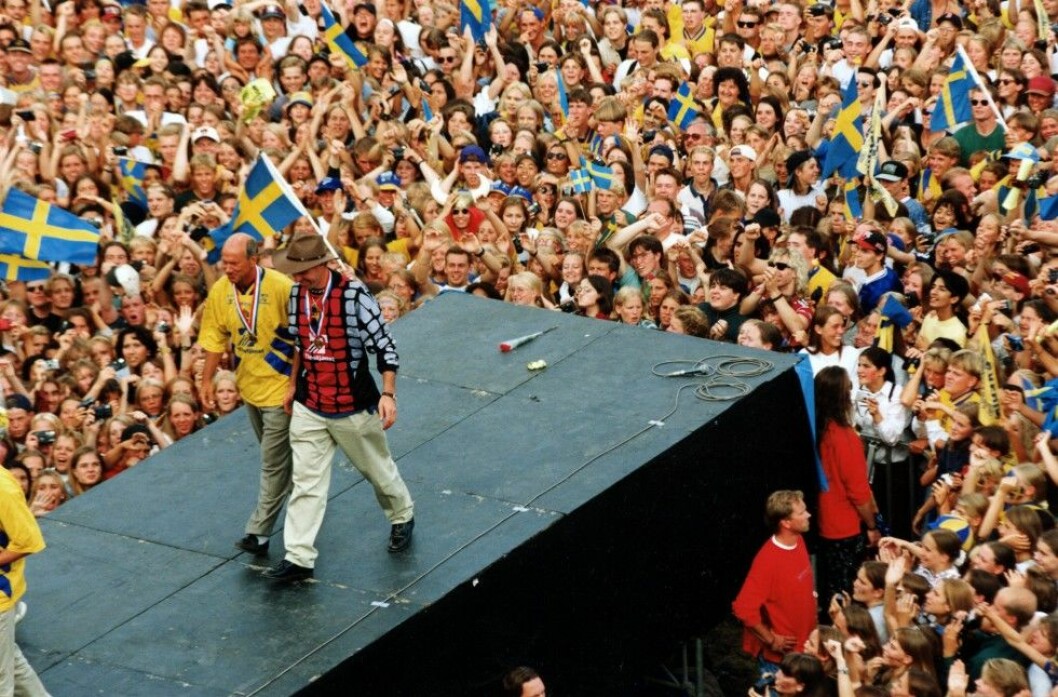 Foto: IBL vm 1994, tommy svensson
