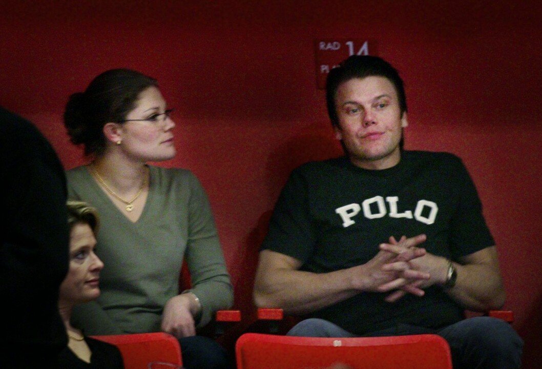 Foto: IBL GLOBENGALAN 2003, VICTORIA OCH DANIEL WESTLING