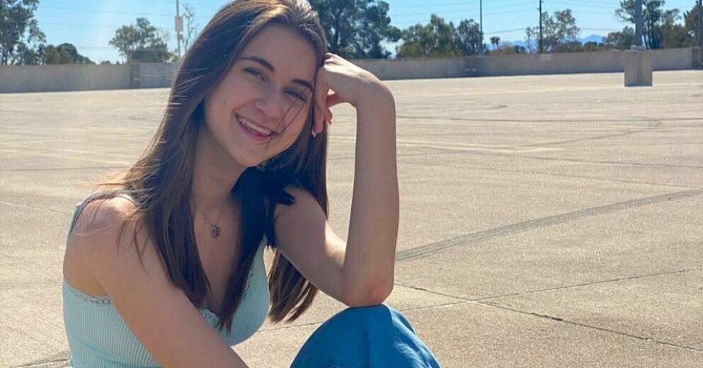 Abigail Beck hoppas att allergin ska försvinna med åren. Abigail Beck