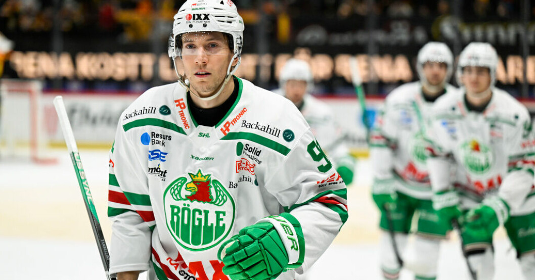 Adam Tambellini var tillbaka i ett Rögle som gjorde 4–1 på Växjö. Arkivbild. Tambellinis sköna återkomst – sänkte Växjö