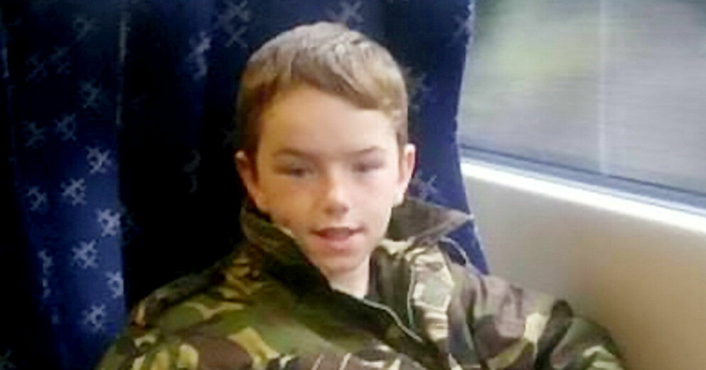 William McNally blev 13 år gammal. William McNully