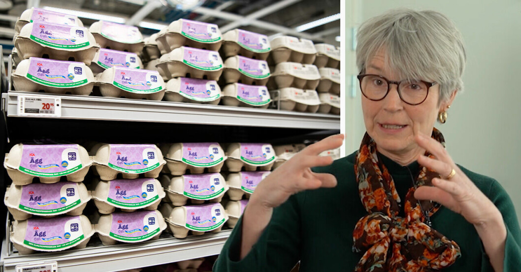 Ägg och Åsa Rosengren.