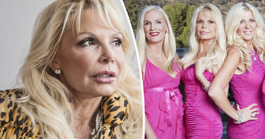 Agnes-Nicole Winter med Gunilla Persson och Maria Montazami.
