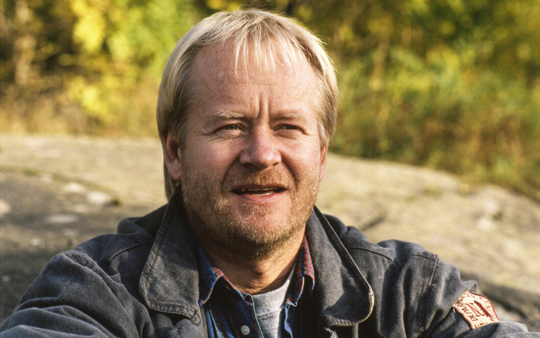 Anders Ahlbom, som han såg ut 1990, två år efter rollen som Arne. <strong>Foto: Bertil S-son Åberg / SVT</strong> Anders Ahlbom, skådespelare.