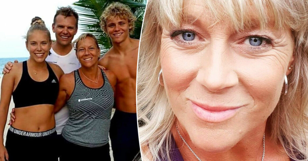 Sofia Åhman, programledare i SVT:s Sommargympa med Sofia.