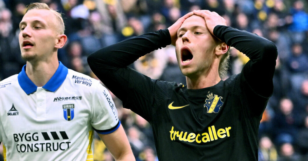 AIK:s Viktor Fischer fick se Sirius målvakt Jakob Tånnander rädda gästerna med en vass benparad. Högklassig benparad stoppade AIK från seger