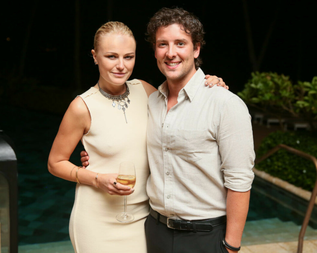 Malin Åkerman med sin nya pojkvän Jack Donnelly.