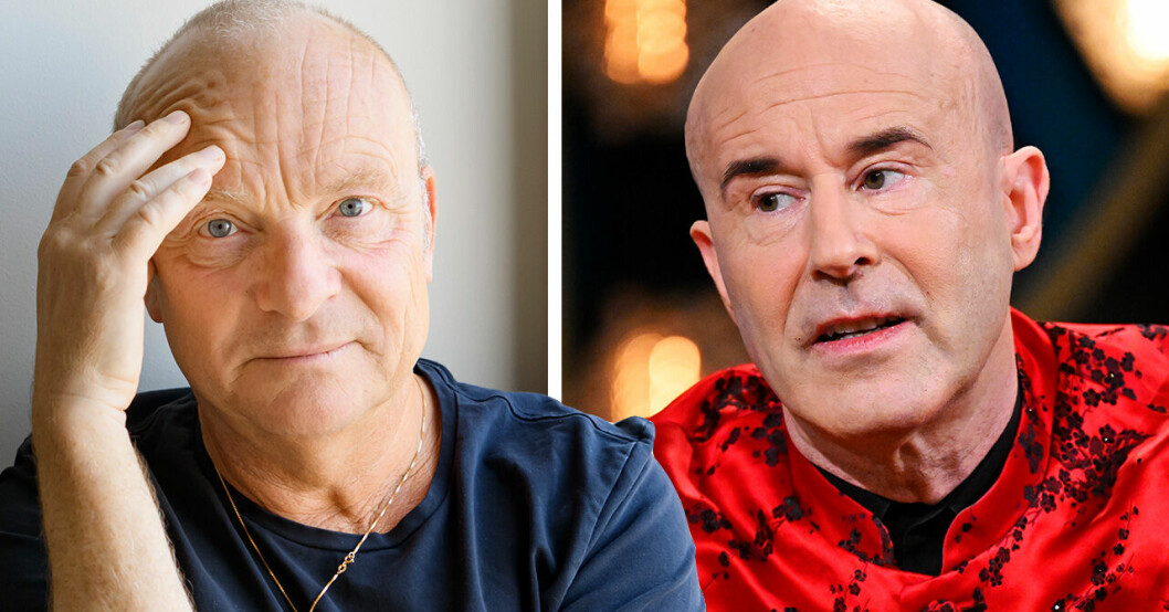 Jonas Gardell och Mark Levengood.