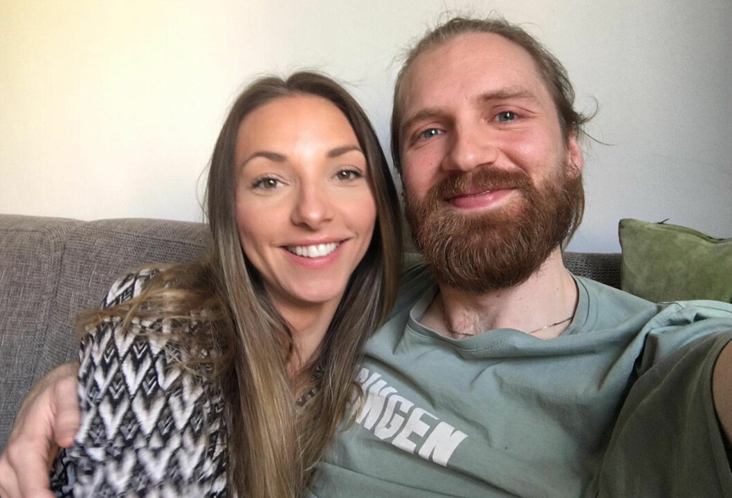 Albin och Lena. <strong>Foto: Privat.</strong> Gift vid första ögonkastet-Albin Ringstad och flickvännen Lena.