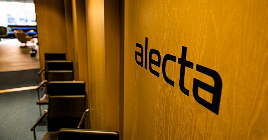 Alectas huvudkontor i Stockholm. Arkivbild. Ny miljardsmäll för Alecta