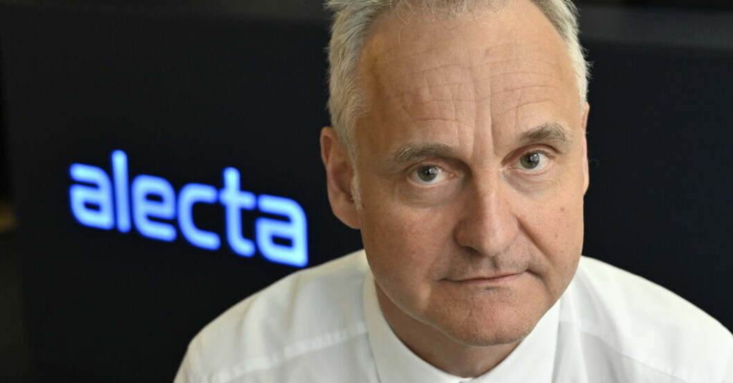 Alectas vd Magnus Billing. Arkivbild. Alecta petar aktiechef efter banksmällen i USA