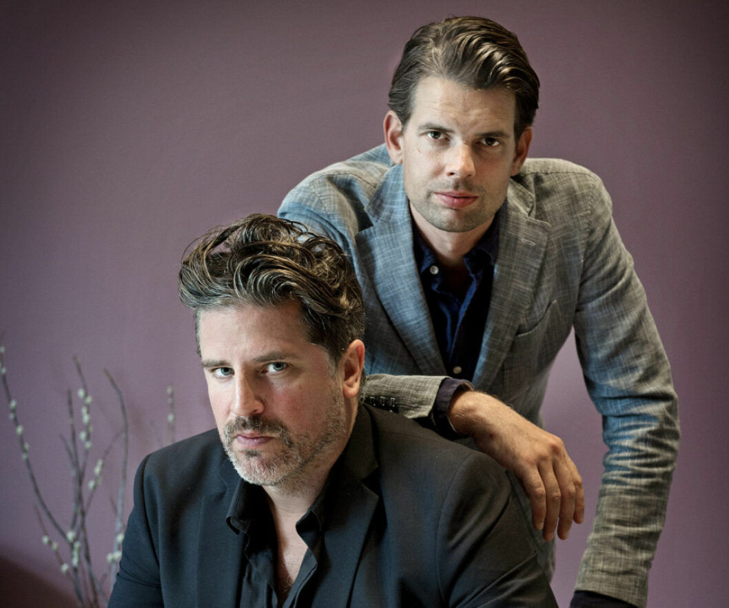 En gång i veckan släpper “Alex & Sigges podcast” ett nytt avsnitt.