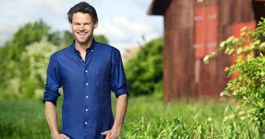 Alexander Andersson. <strong>Foto: TV4.</strong> Alexander Andersson i Bonde söker fru 2019.