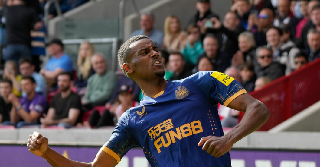 Alexander Isak målskytt mot Brentford. Isak hjälte för Newcastle: "Ett viktigt mål"