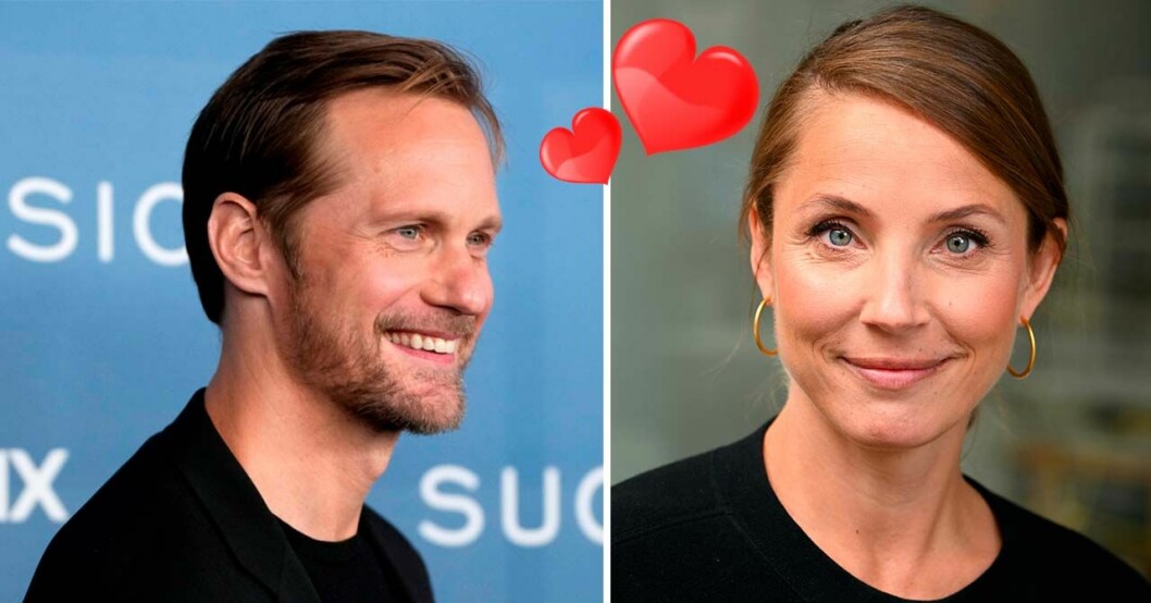 Alexander Skarsgård och Tuva Novotny