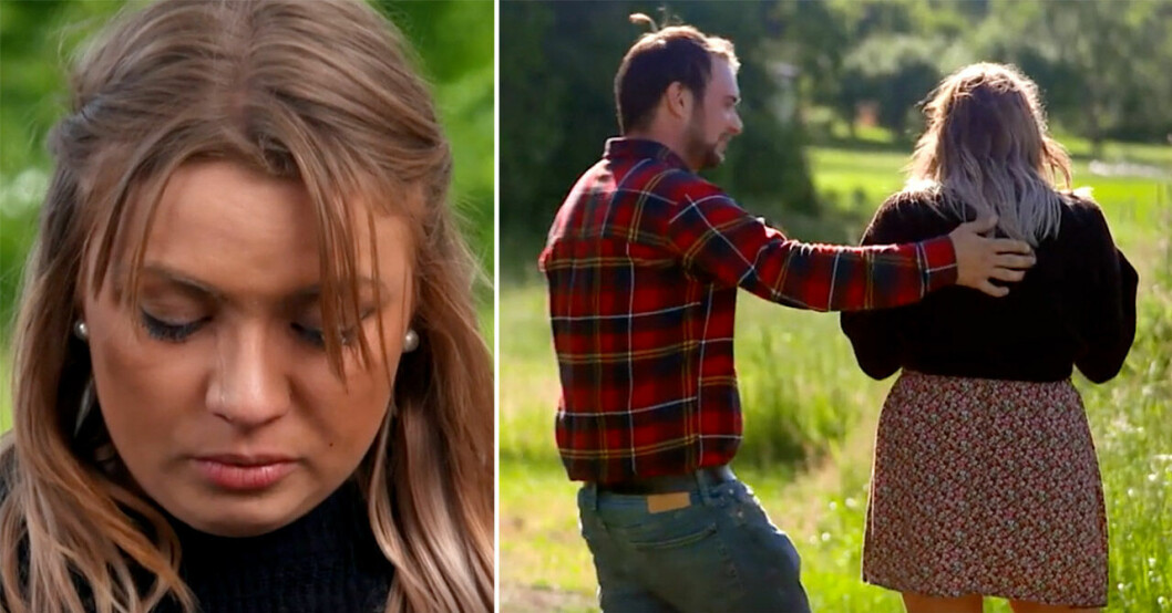 Daniel gick efter Alice och försökte trösta henne.