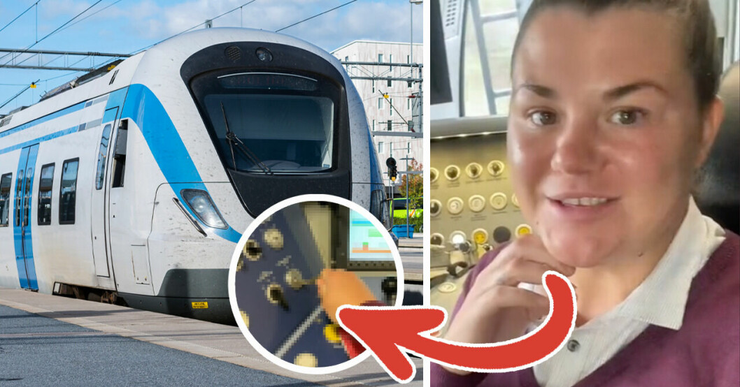 Alida filmade sin tåghytt – har fått sparken från jobbet: ”Arg”.