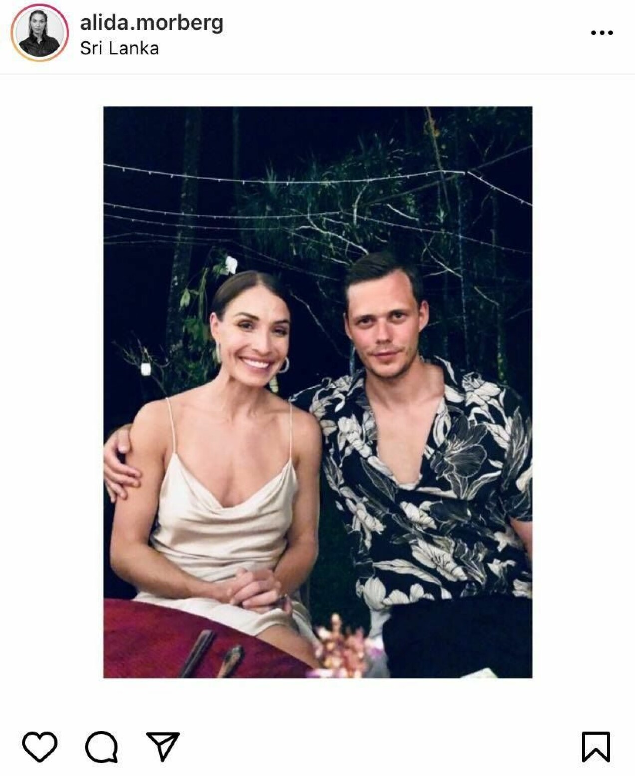 Alida Morberg och Bill Skarsgård. Alida Morberg och Bill Skarsgård