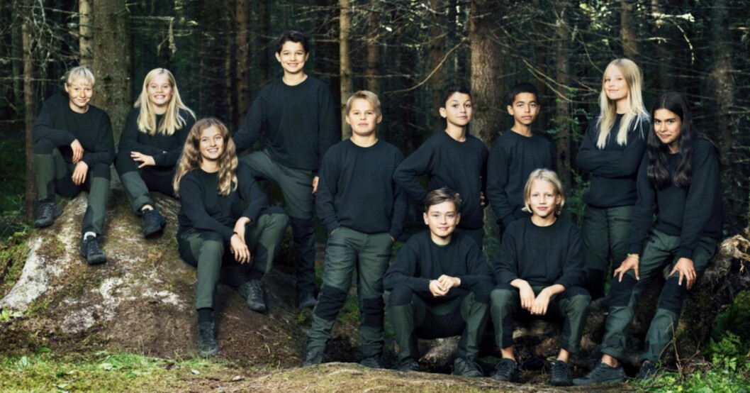 Alla deltagare i Wild kids 2021