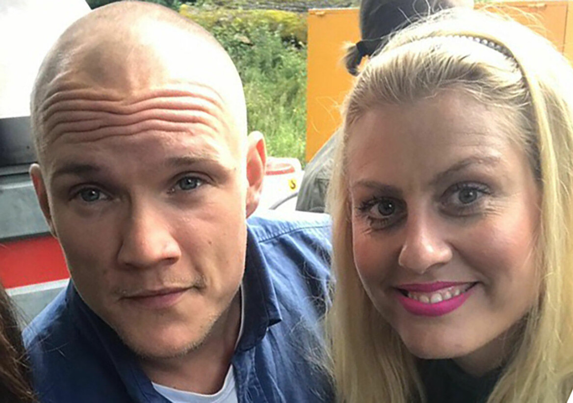 Allan och Mary har återförenats efter Farmen. Allan Eriksson och Mary Enqvist.