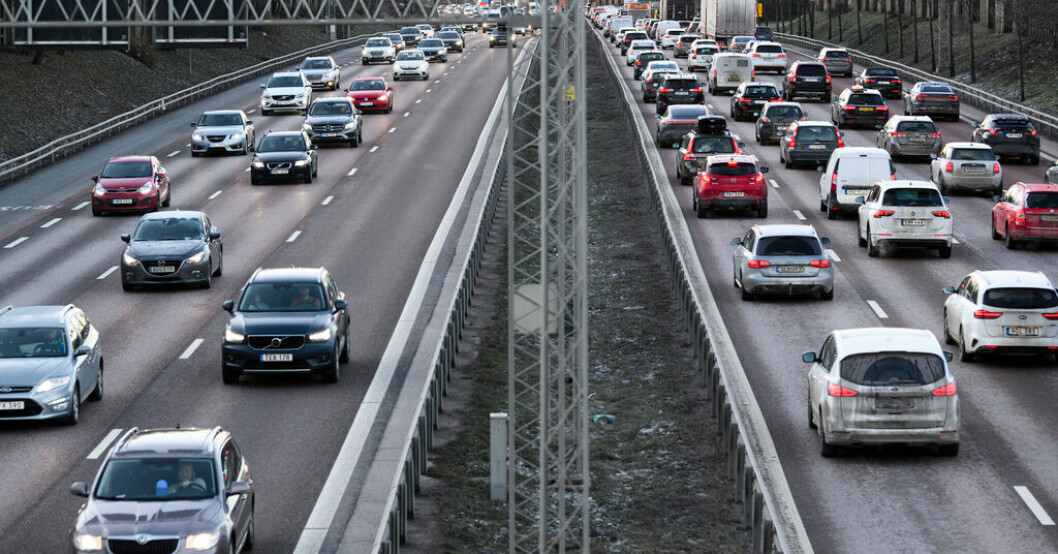 Allt färre bilar blir efterlysta. Arkivbild. Var fjärde efterlyst bil hittas inte
