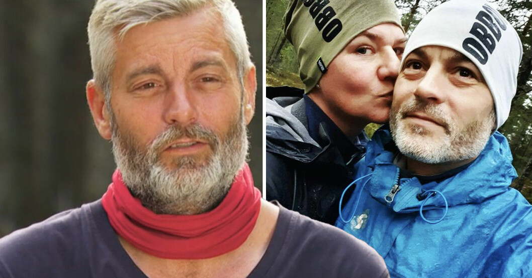 Robinson-Andreas Alseryd med frun Chersti.