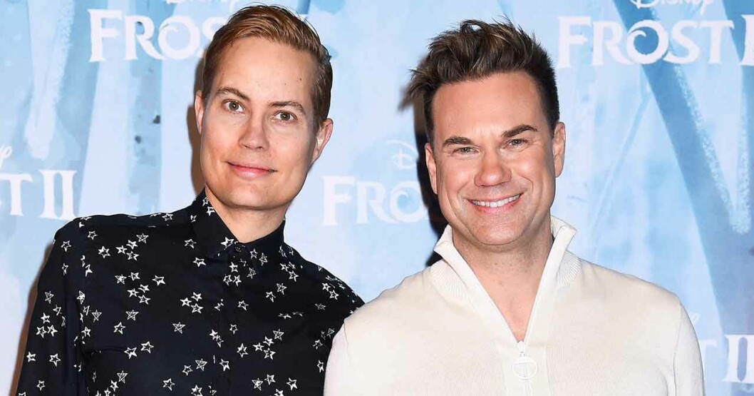 Henrik Alsterdal och Anders Pihlblad träffades på jobbet på TV4. FOTO: TT anders pihlblad henrik alsterdal