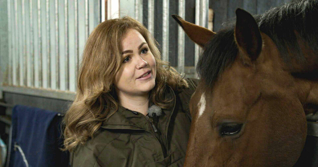Amanda. <strong>Foto: TV4.</strong> Amanda Mardal Sundström i Bonde söker fru – jorden runt.