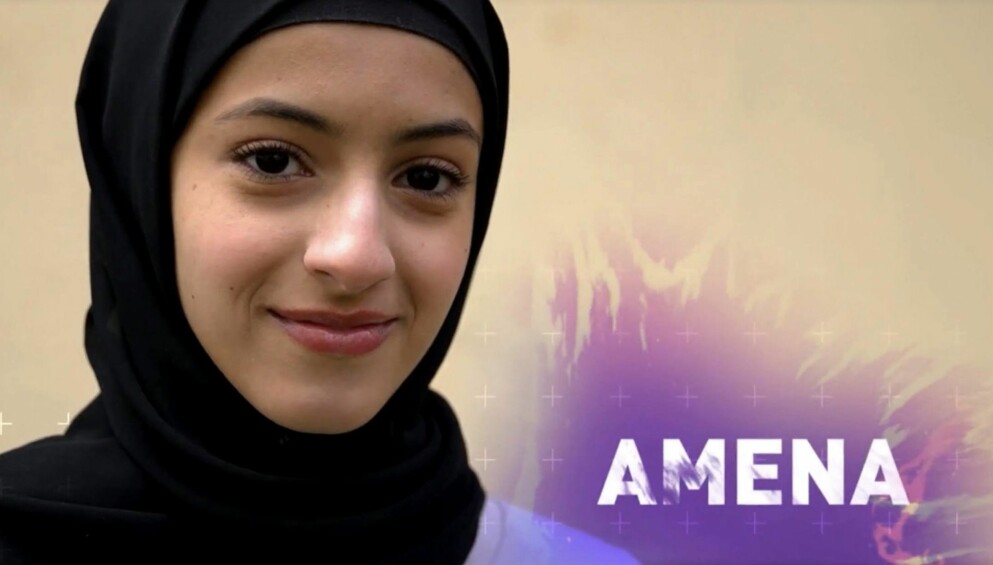 Amena. Amena Alsameai i Idol 2021