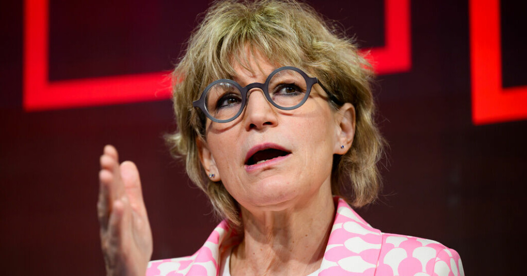 Amnesty Internationals generalsekreterare Agnès Callamard. Arkivbild. Amnesty: Israel övervakar palestinier med AI