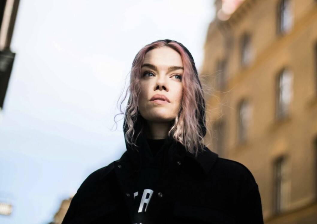 FOTO: Vanni Jung Ståhle/TT Ana Diaz i stan, svart jacka