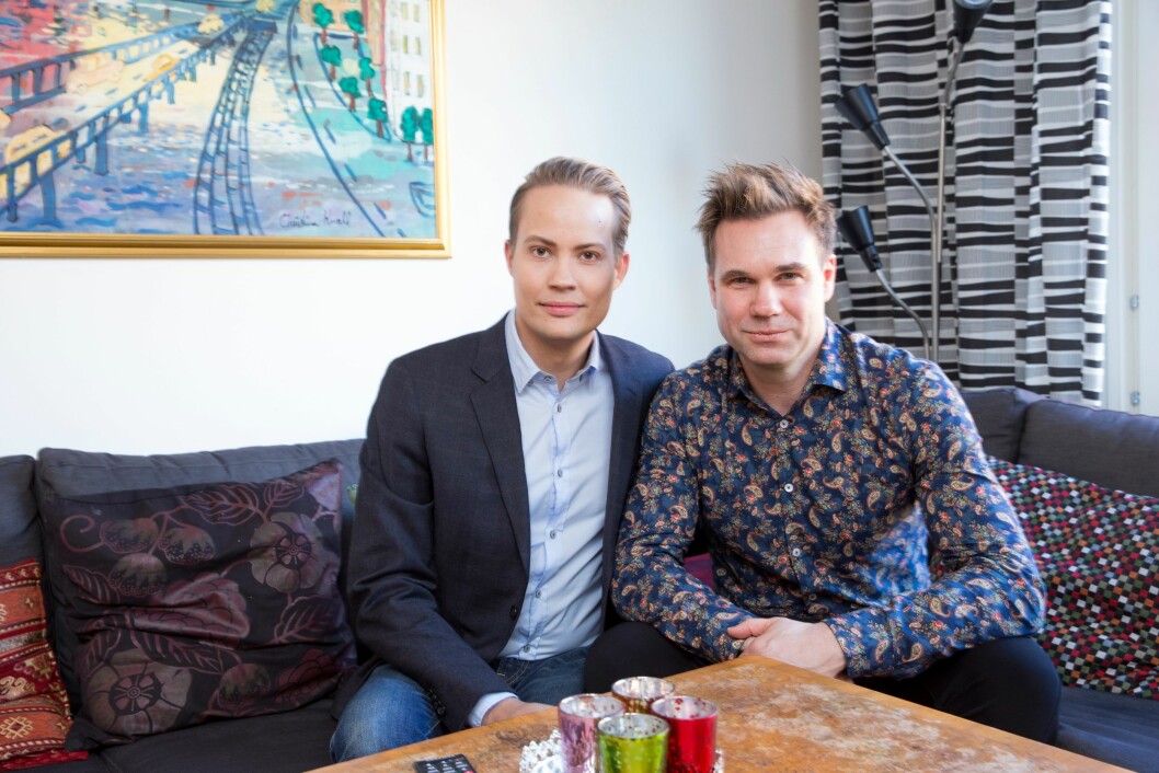 Henrik och Anders. Foto: Malin Bondeson
