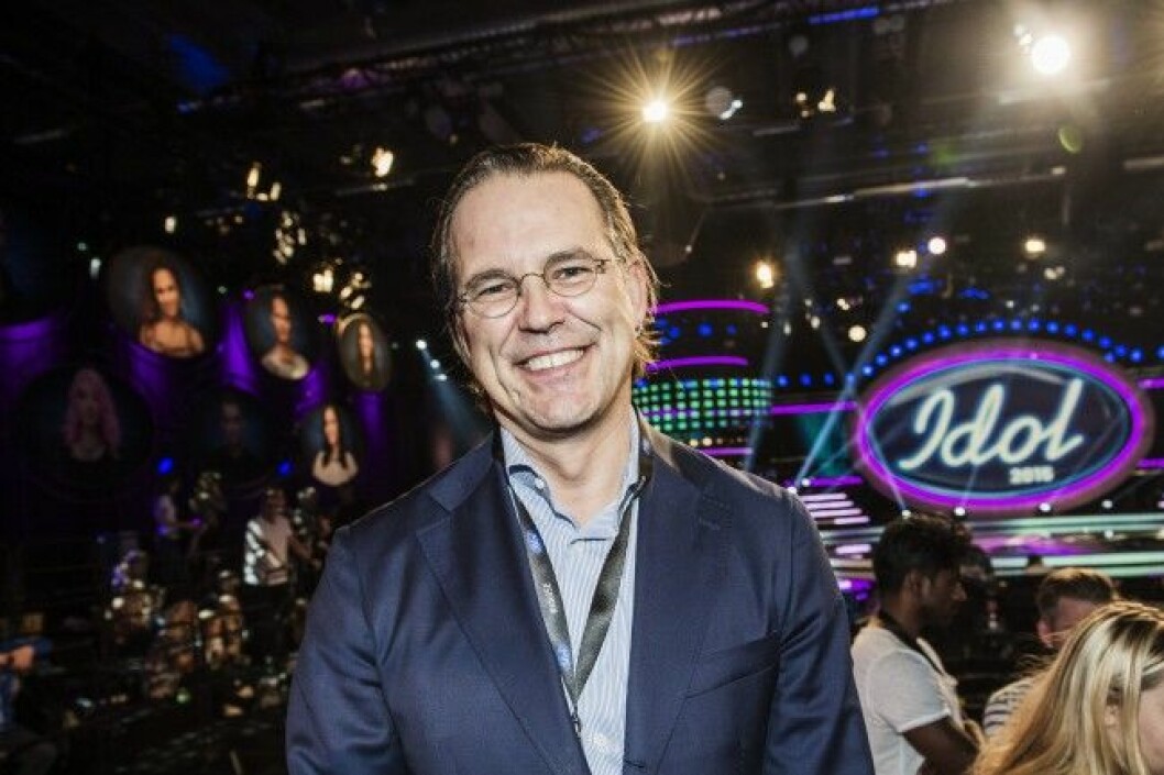 Anders Borg såg flickvännen uppträda för första gången i Idol. Foto: IBL Anders Borg Idol, veckofinal 2015-10-16 (c) BYRMO CAROLINA / Aftonbladet / IBL Bildbyrå * * * EXPRESSEN OUT * * * AFTONBLADET / 85440