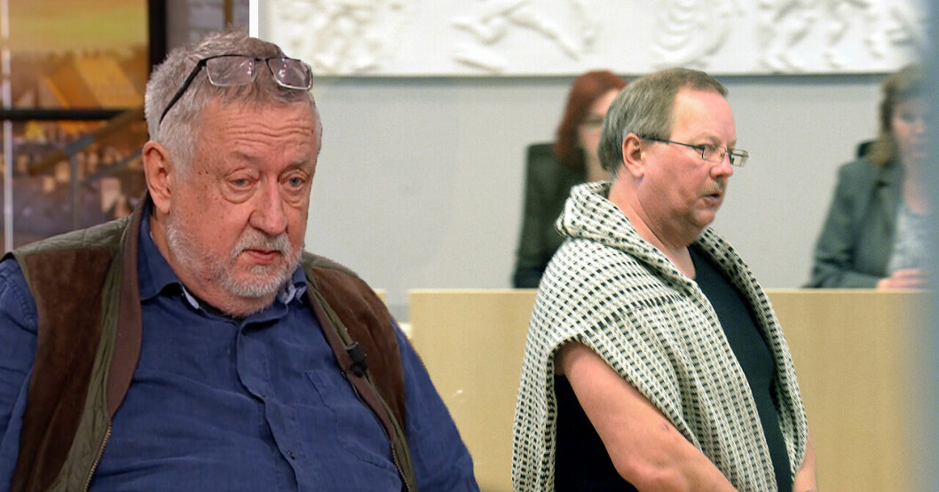 Leif GW Persson och Anders Eklund.