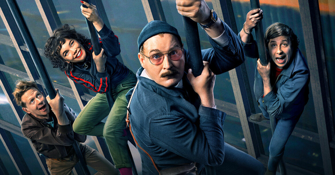 Anders ”Ankan” Johansson (Vanheden), Hedda Stiernstedt (Doris), Henrik Dorsin (Sickan) och David Sundin (Harry) i nya Jönssonligan-filmen. Anders Johansson, Hedda Stiernstedt, Henrik Dorsin och David Sundin i nya Jönssonligan.