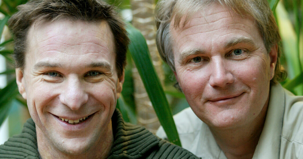 Anders Lundin och Harald Treutiger var båda programledare för Robinson