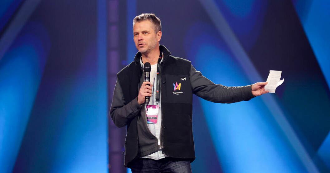 Anders Wistbacka, projektledare för Melodifestivalen. Arkivbild. SVT om artistreklamen: Får göra vad de vill