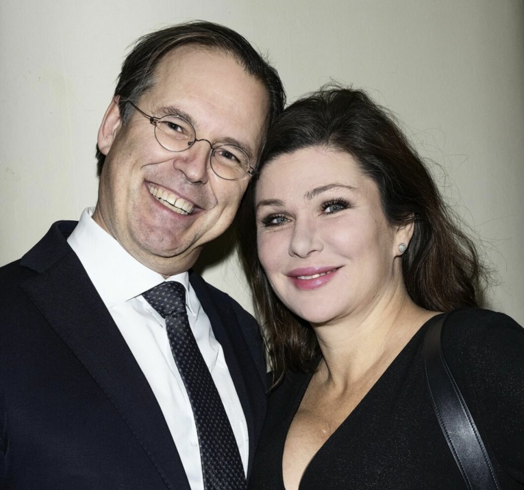 FOTO: Eero Hannukainen/TT Anders Borg och Dominika Peczynski