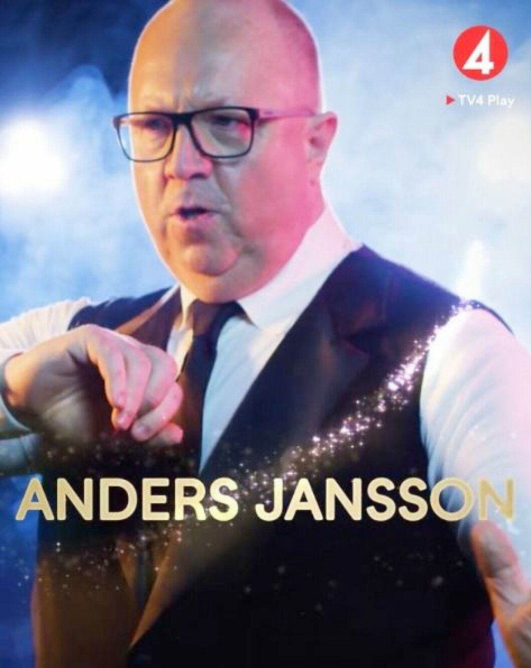 Anders Jansson. FOTO: TV4 Anders Jansson i Lets dance