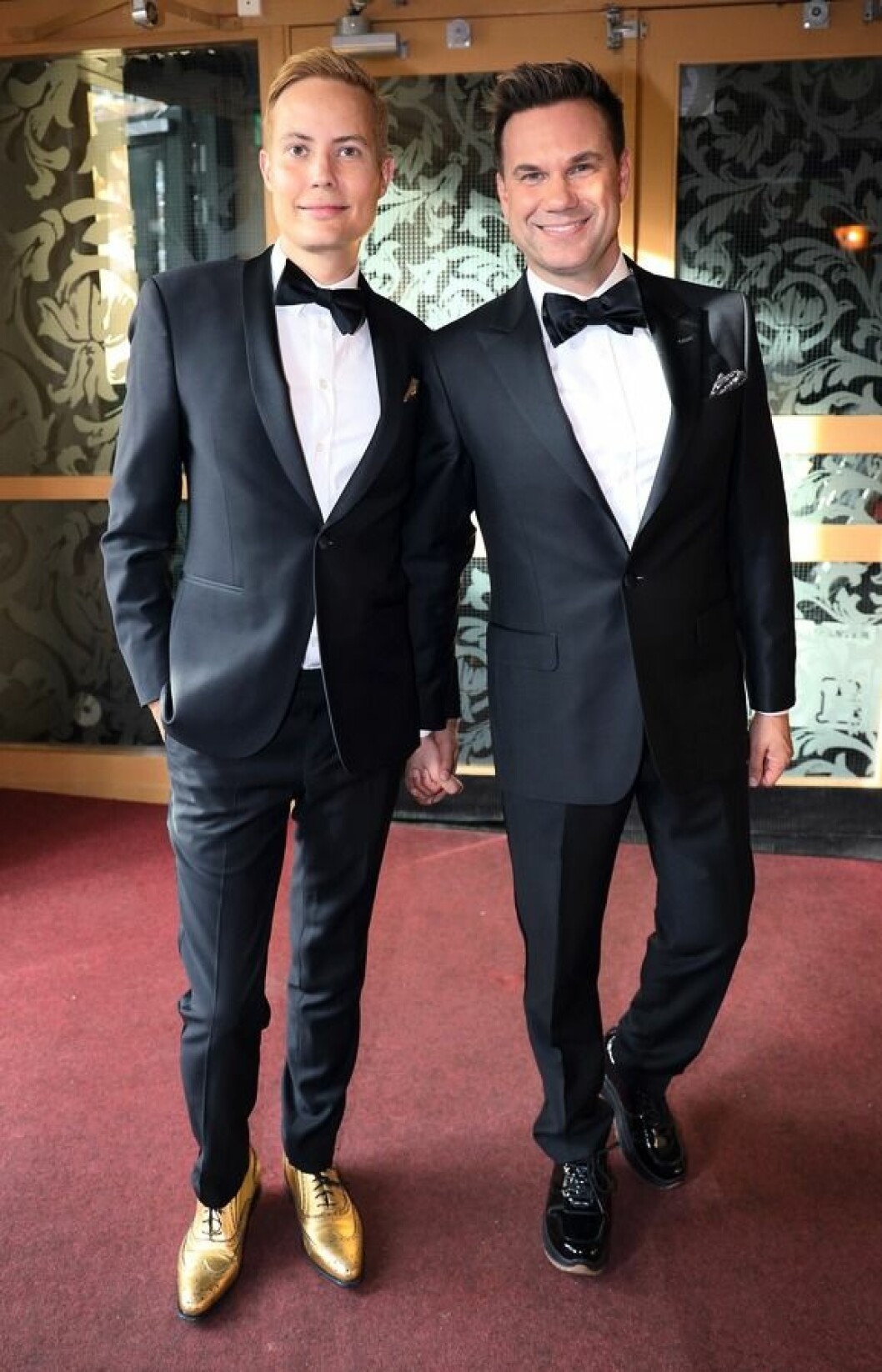 TV-priset Kristallen delas ut på Cirkus i Stockholm, 2019. FOTO: Hans Shimoda/TT Anders Pihlblad och Henrik Alsterdal
