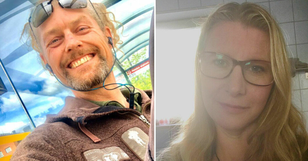 Andreas har barn med Malin Miller. Andreas Rindsäter och Malin Miller.