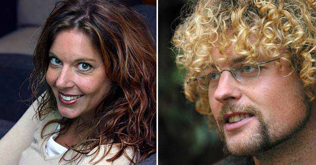 Andreas Rindsäter och Nina Plank i Farmen 2002.