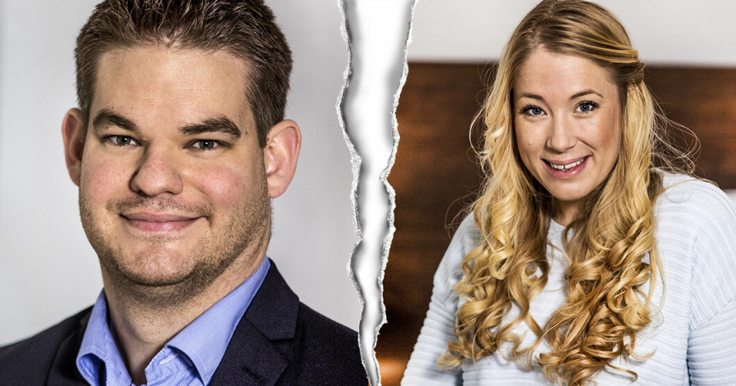 Andreas har ingen kontakt med Nina, som han gifte sig med, idag. Andreas Brodd och Nina Persson från Gift vid första ögonkastet