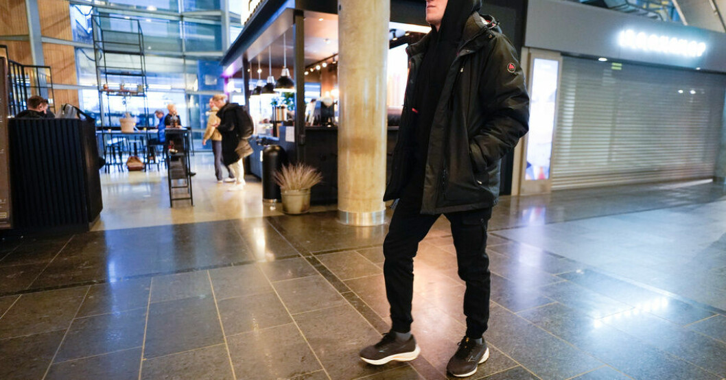Andrej Medvedev på flygplatsen Gardermoen i februari. Arkivbild. Retur till Norge för gripne Wagner-avhopparen