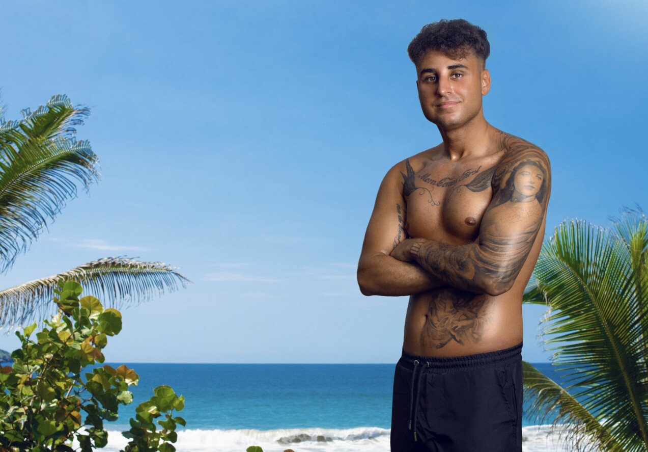 Andreas Haddad i i Paradise hotel 2021