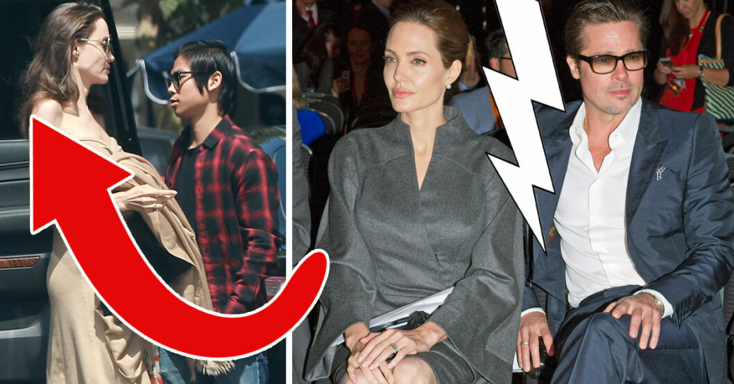 Angelina Jolie uppges bara väga 34 kilo efter skilsmässan från Brad Pitt!