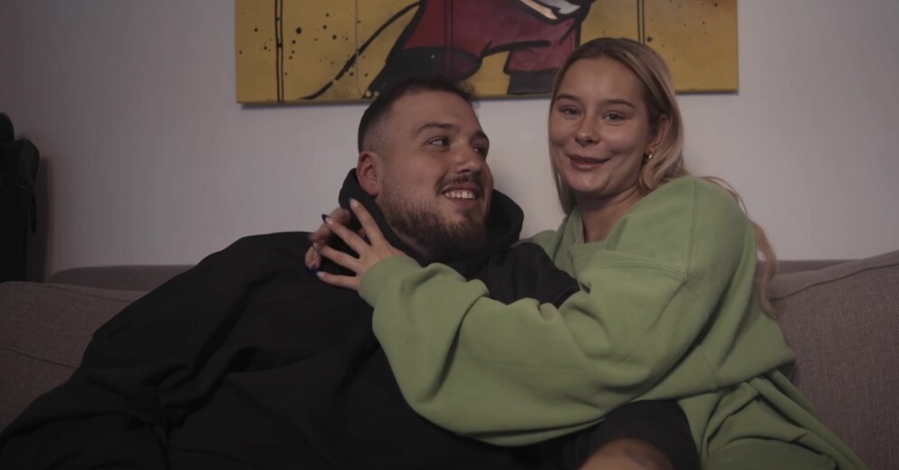 Anis och Filippa. Anis Don Demina och flickvännen Filippa Toremo