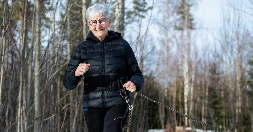 Anita Granberg var en av bara 79 kvinnor som genomförde det första Stockholm marathon 1979. Sedan dess har hon sprungit loppet varje år. 81-åringen som älskar att springa maraton