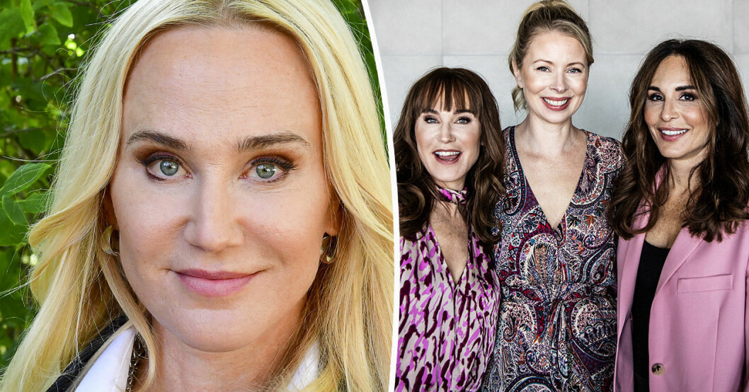 Anja Lundqvist, Julia Dufvenius och Alexandra Rapaport.