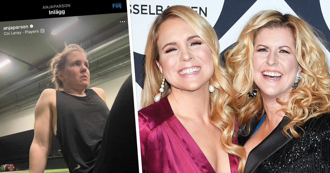 Anja Pärson berättar om skadan – Filippa stöttar sin partner: ”Behöver inte…”S
